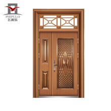 Chine porte principale usine conçoit porte mère et fils avec verre